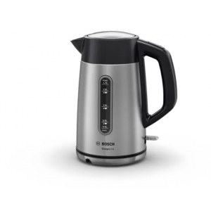 Bosch | Kettle | DesignLine TWK4P440 | Electric | 2400 W | 1.7 L | Stainless steel | 360° rotational base | Stainless steel/Blac